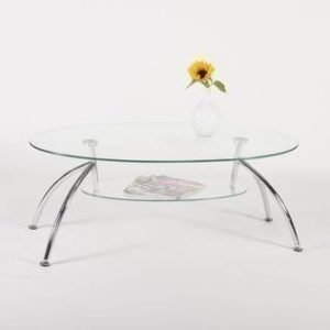 Sohvapöytä Eila 110 lasi/kromi
