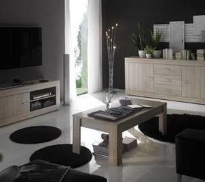 Sohvapöytä Elmeri 45x122x65 cm luonnonvärinen