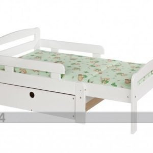 Soome Jatkettava Lastensänky+Vuodevaatelaatikko Kiku Mänty