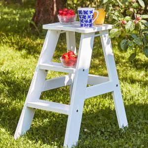 Stepper Tikastuoli Valkoinen