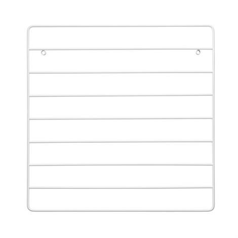 String Grid Seinähylly Valkoinen