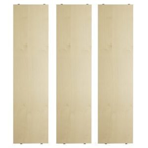 String Hyllytaso Pähkinä 78x20 Cm 3 Kpl