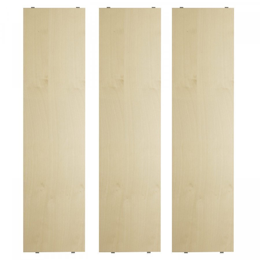 String Hyllytaso Tammi 78x20 Cm 3 Kpl