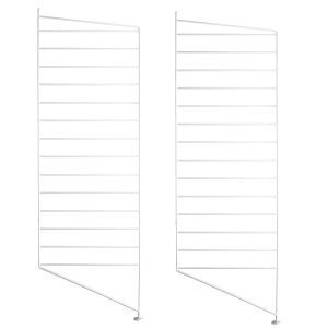 String Lattiapaneeli Valkoinen 115x30 Cm 1 Kpl