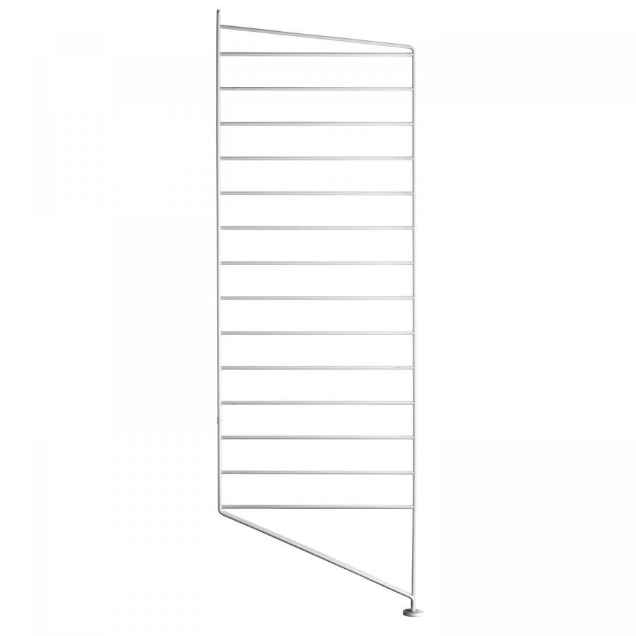 String Sivupaneeli Lattialle Harmaa 85x30 Cm 2 Kpl