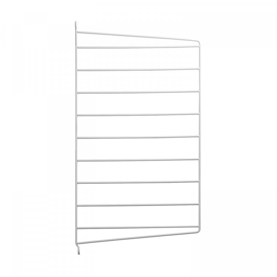 String Sivupaneeli Seinälle Valkea 30x50 Cm 2-Pakkaus