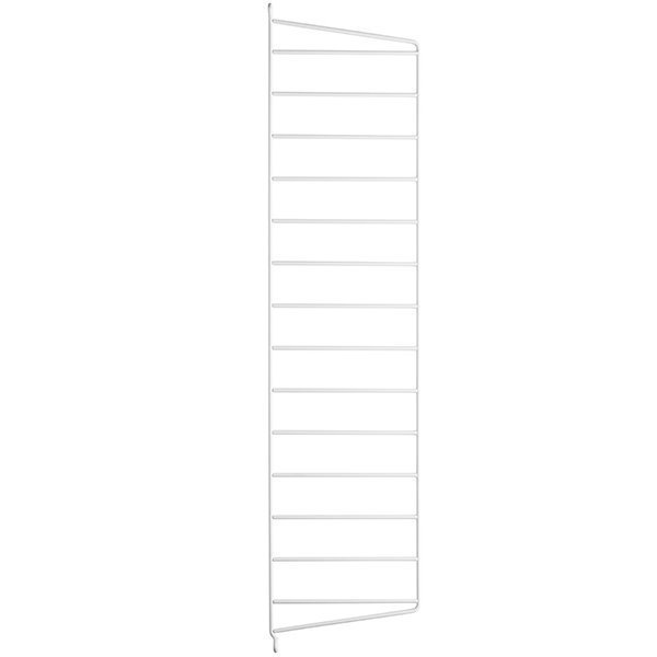 String Sivupaneeli Valkoinen 75x20 Cm 2 Kpl