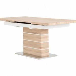 Sunne Jatkettava Pöytä 140 Tammi/Valkoinen