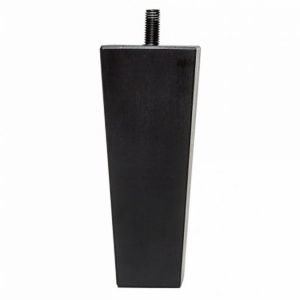 SÄNGYNJALAT 23 cm 4 kpl Musta