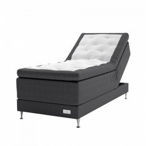 Sängfabriken Queen Crown Jenkkisänky Harmaa