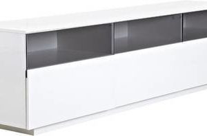 TV-taso Selma 55x45x200 cm valkoinen