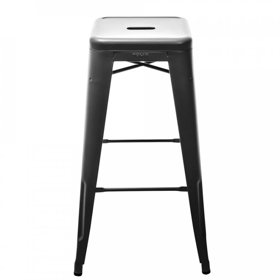 Tolix Jakkara Musta / Kiiltävä H70 Cm