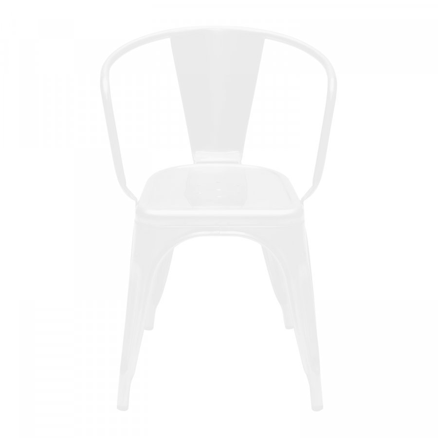 Tolix Karmituoli A56 Valkoinen / Kirkaslakka