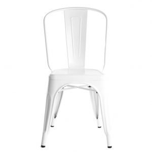 Tolix Tuoli A Valkoinen / Kiiltävä