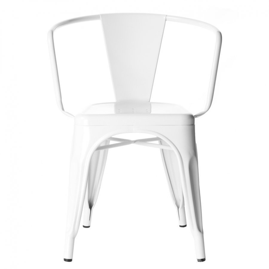 Tolix Tuoli A56 Valkoinen / Punainen