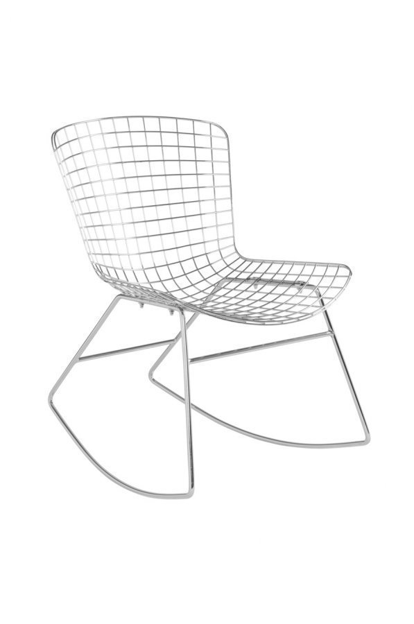 Ulricehamn Keinutuoli Metallia Krominvärinen