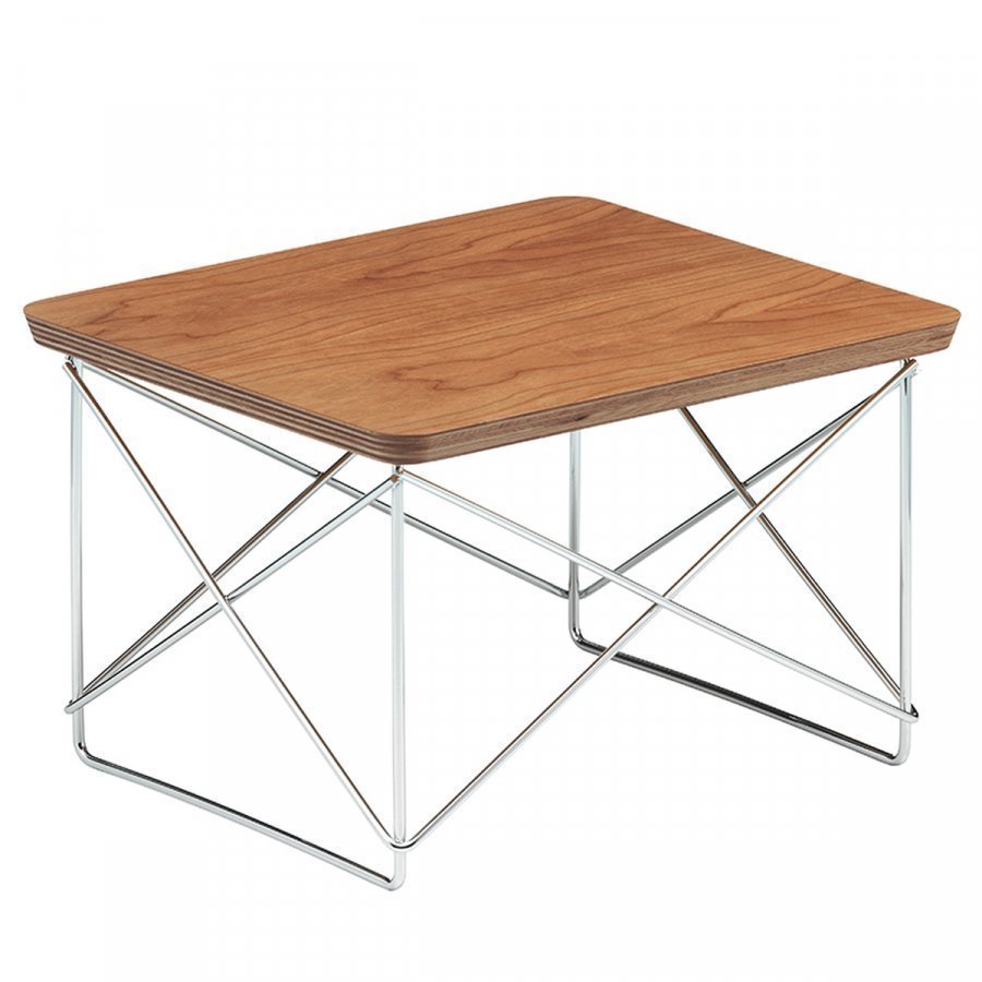 Vitra Eames Ltr Occasional Pöytä Kirsikka Kromi