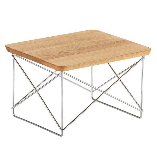 Vitra Eames Ltr Occasional Pöytä Tammi Kromi