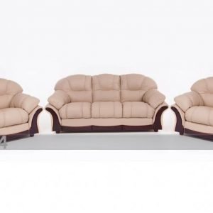 Võru Empak Nahkainen Sohvaryhmä Bruno 3+1+1