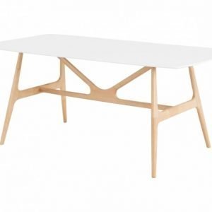 Webster Pöytä 180 Luonnonvärinen/Valkoinen