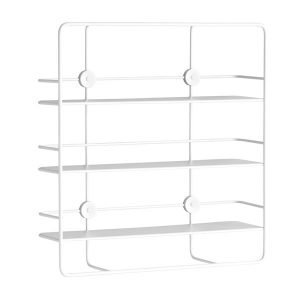 Woud Coupé Neliönmuotoinen Hylly Valkoinen