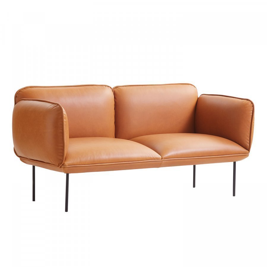 Woud Nakki 2-Istuttava Sohva Cognac