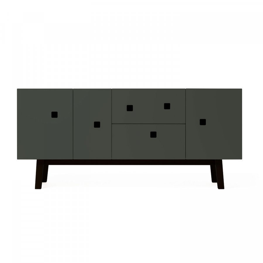 Zweed Peepm2 Mediakaluste Sage Green / Musta