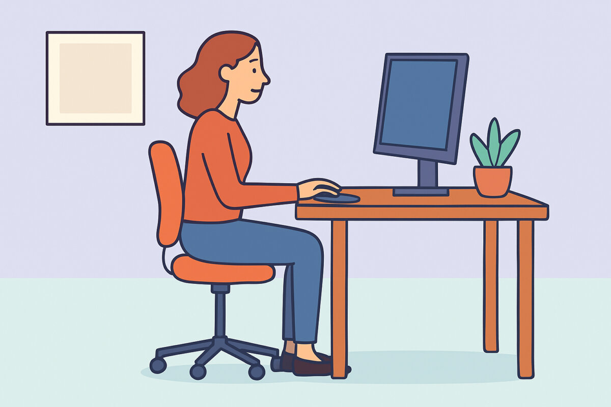 Istumisen ergonomia kotona – oikea tuoli ja asento