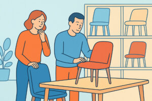 Ruokapöydän tuolien valinta – mukavuus ja kestävyys