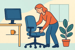 Toimistotuolin valinta – ergonomia ja säädöt oikein